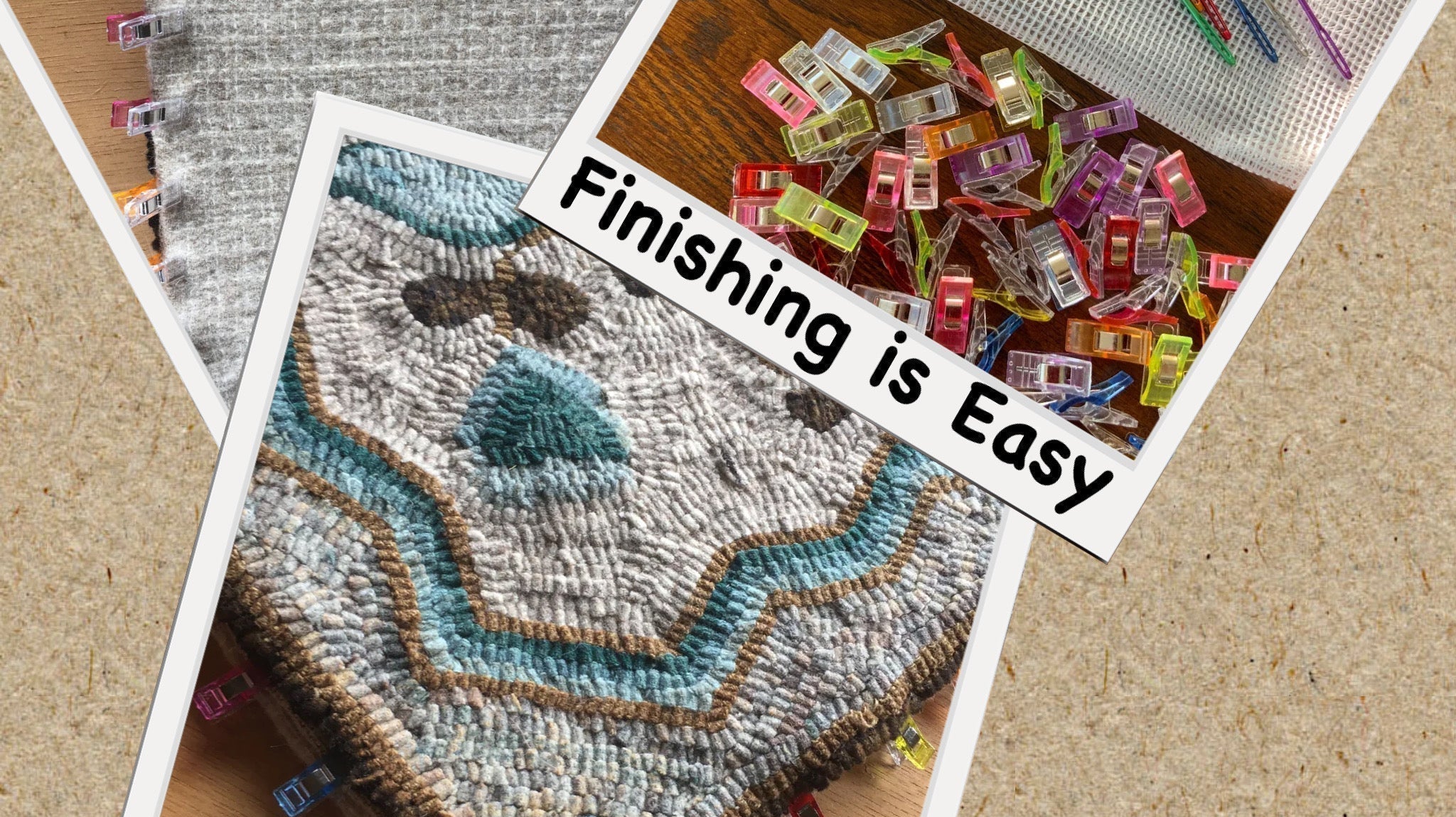 How to Finish a Hooked Rug: Our Favorite Ways
