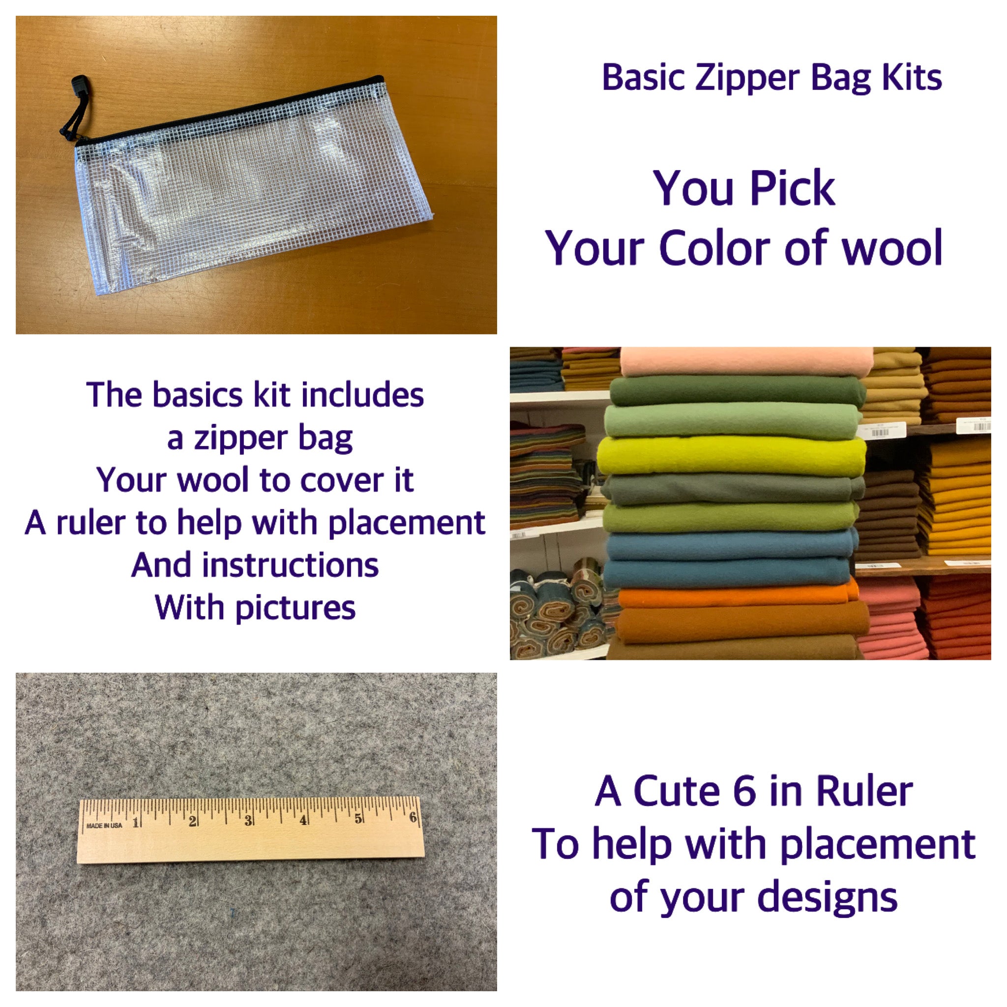 Zipper Bag Your Gift Pack Kits