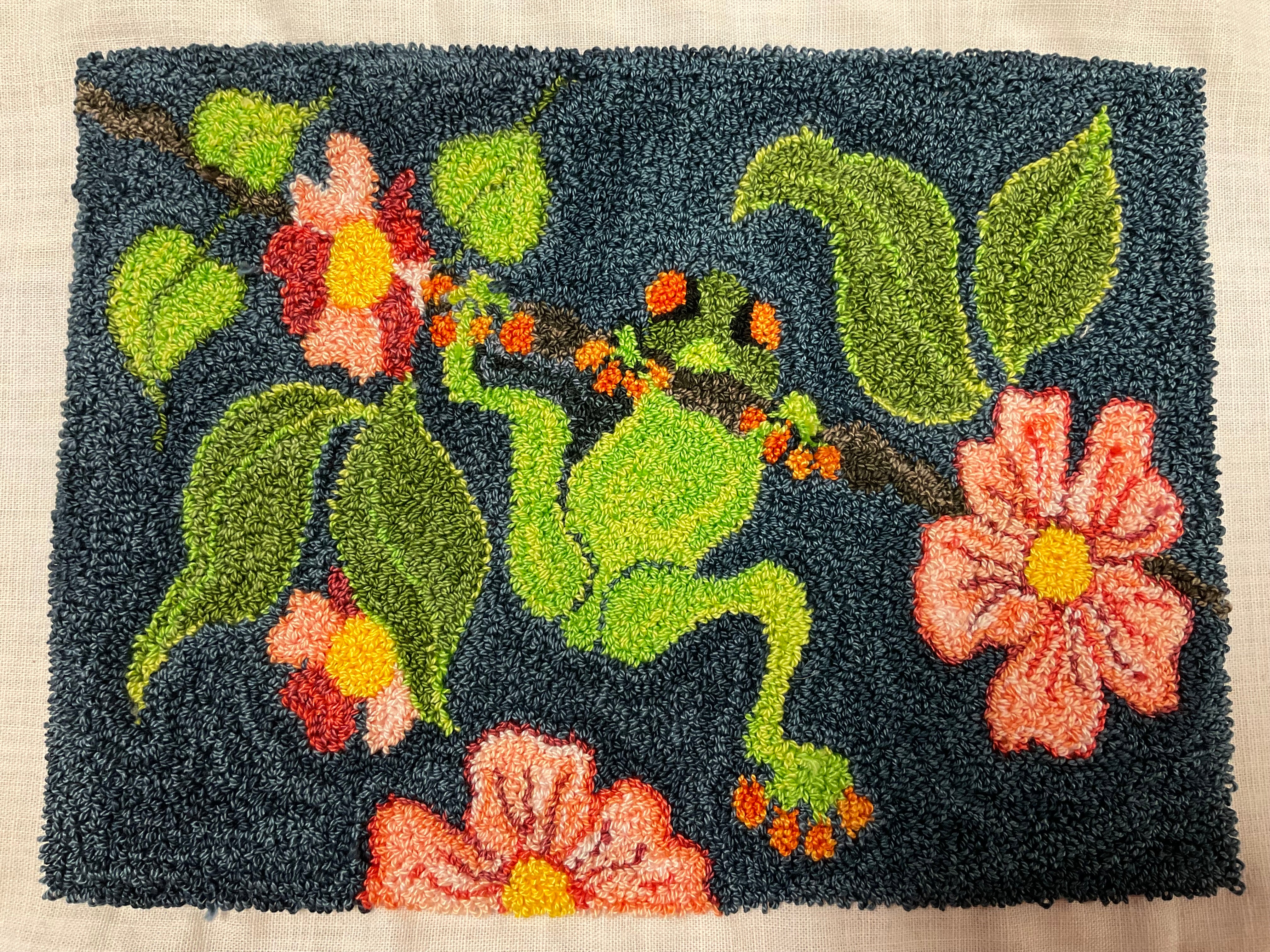 SRH Mini Punch Needle Pattern Jose' 6x9 – Searsport Rug Hooking