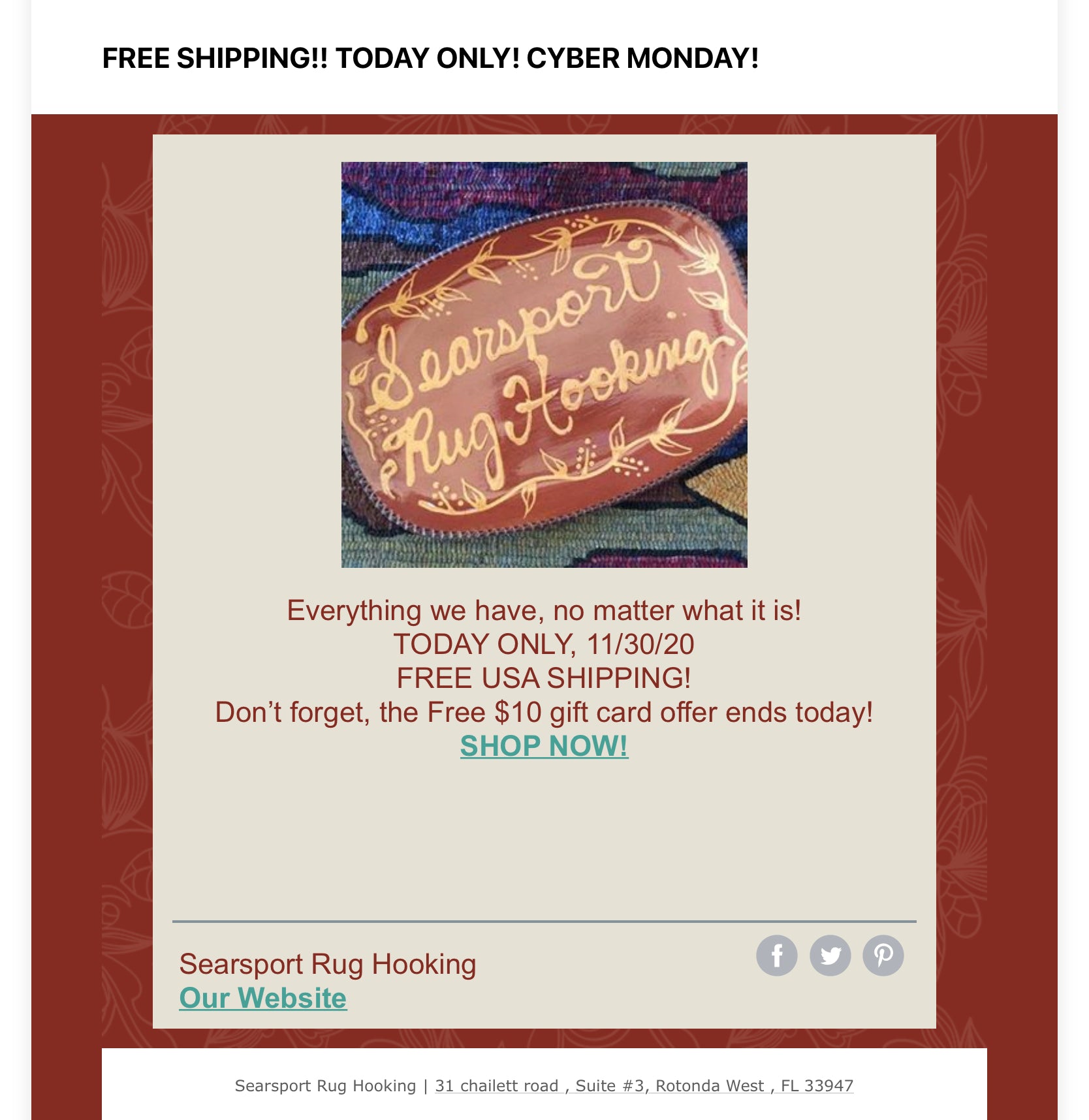 It’s CYBER MONDAY!