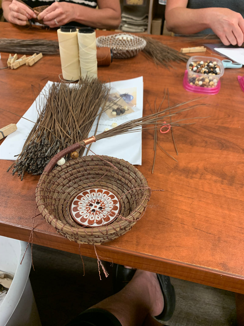 Pine Needle Baskets BEGINNERS Work Shop 1/26&1/27