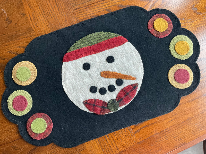 Chilly Willy the Snowman Mat