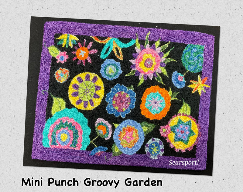 SRH Mini Punch Groovy Garden  9x12.5