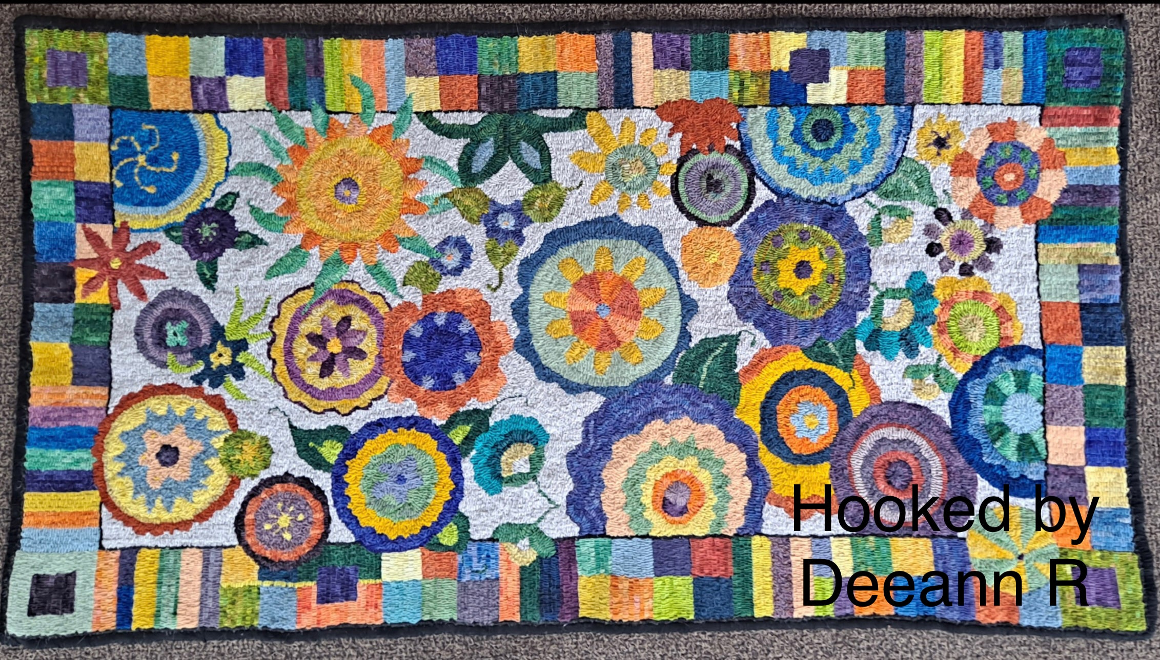 Groovy Garden Searsport Rug Hooking