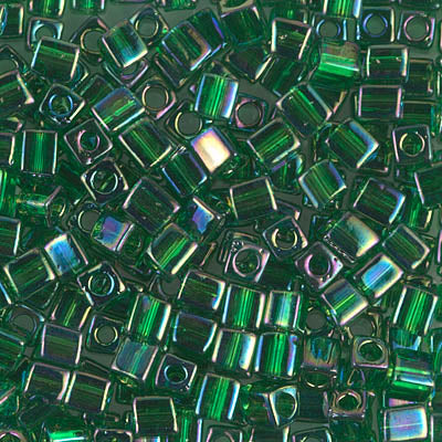 Miyuki 4mm Square Bead Emerald – Searsport Rug Hooking