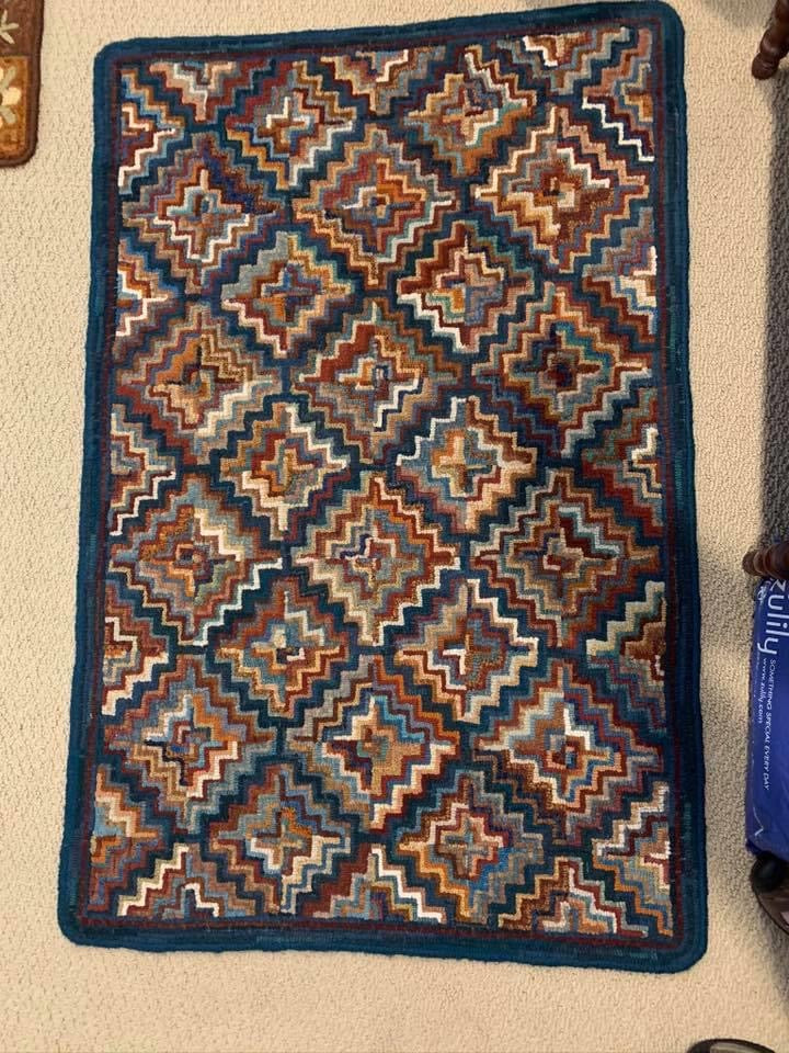 Rick Rack Rugs with Nancy Parcels Jan 5,6, 7 and 8, 2024