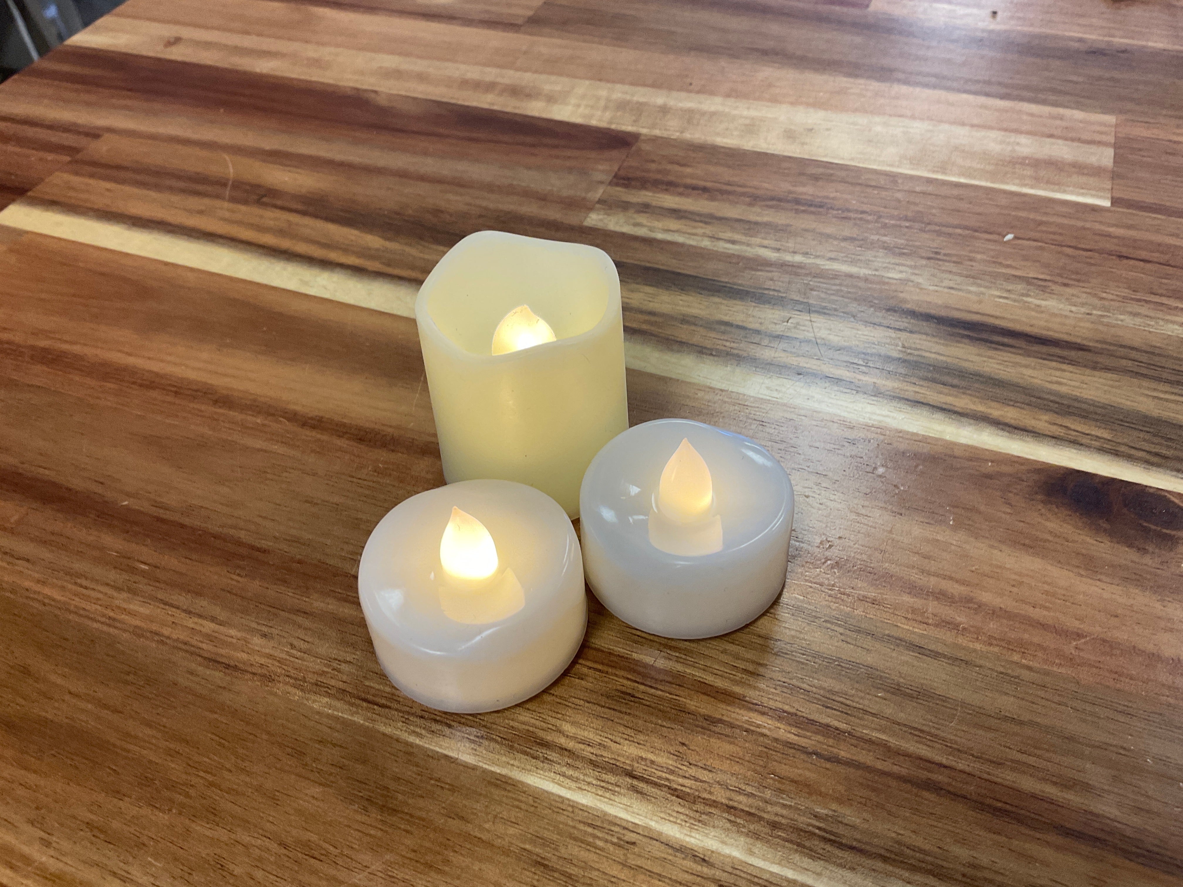 Tea lights and Votive Searsport Rug Hooking