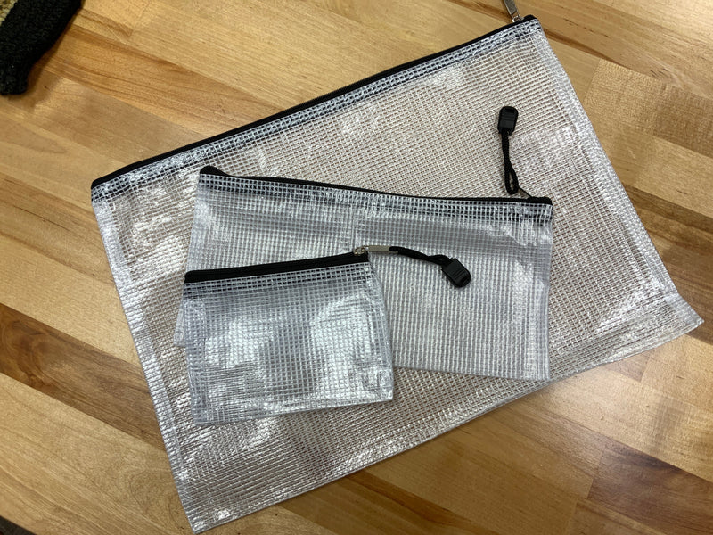 Simple Set Zipper Project Bags