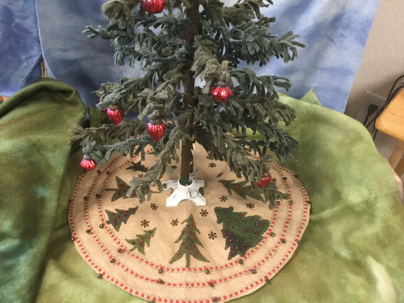 “Oh Christmas Tree Skirt“ 21 inches!