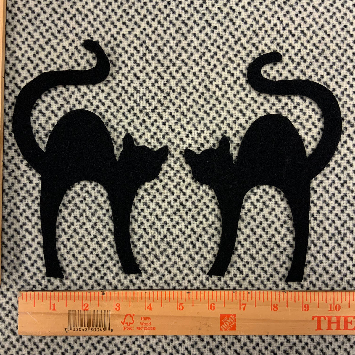 Pre cut Scaredy Black Cats – Searsport Rug Hooking