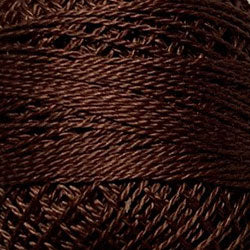 171 Rich Brown Light Pearl Cotton size #8