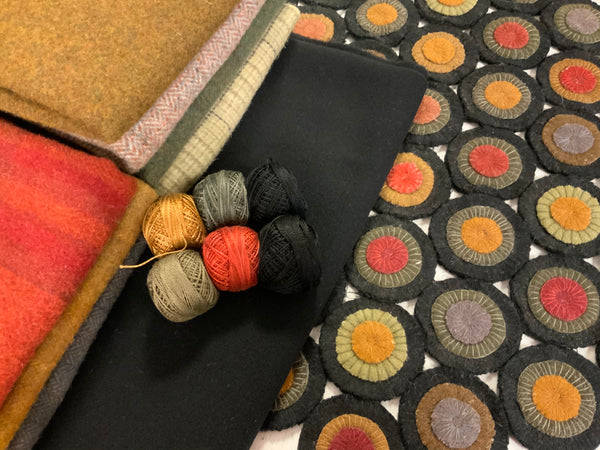 Fall wool thread – Searsport Rug Hooking