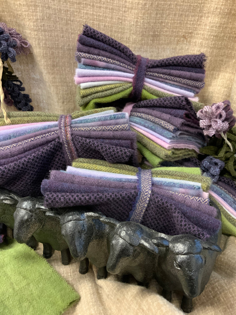 Lavender to Lilacs Wool Bundles