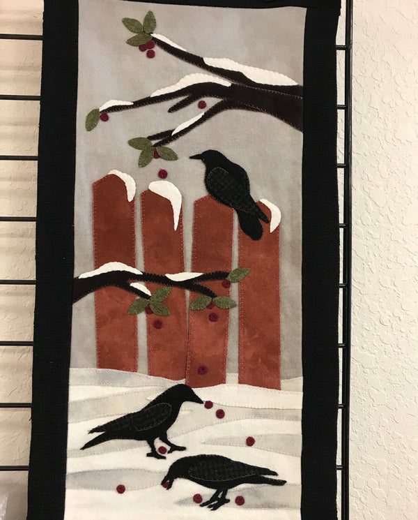 Snow crows Pattern or Kit