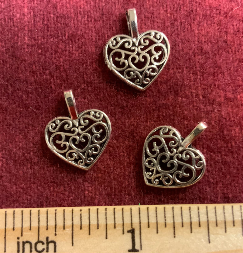 Tiny Heart Charms