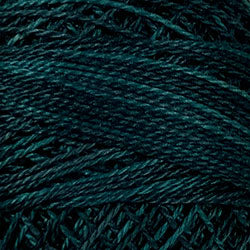 H203 - Blackened Teal Pearl Cotton #8
