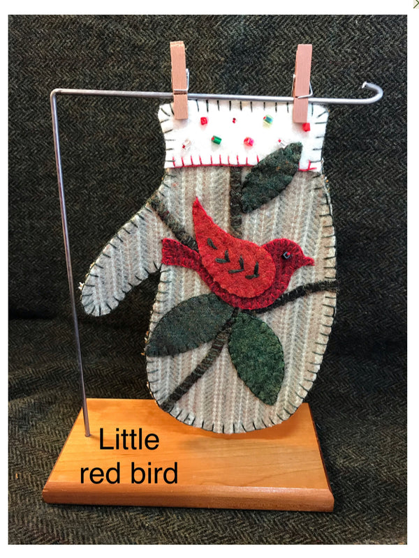 Red Bird Mitten kit