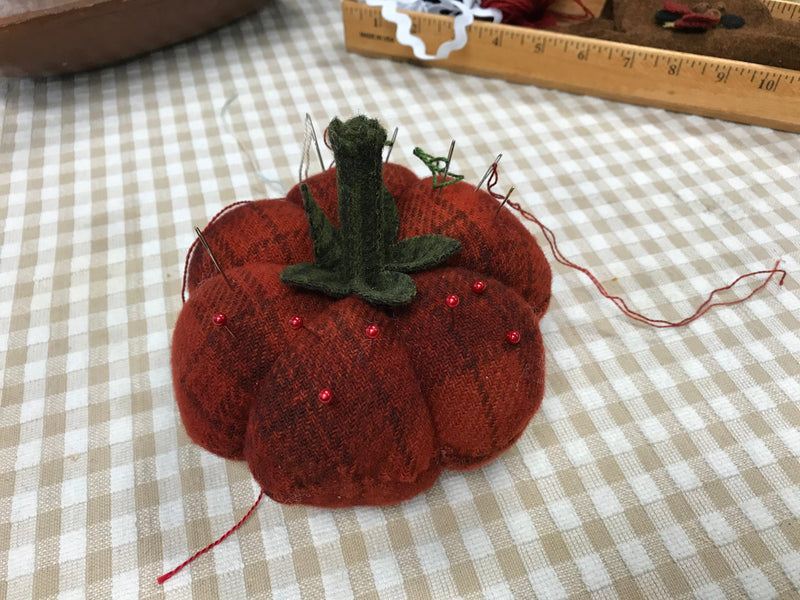 Pumpkin Pin Cushion