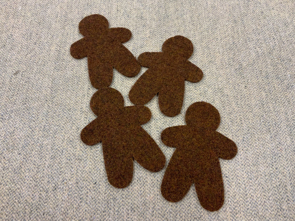 Pre Cut Small Gingerbread men