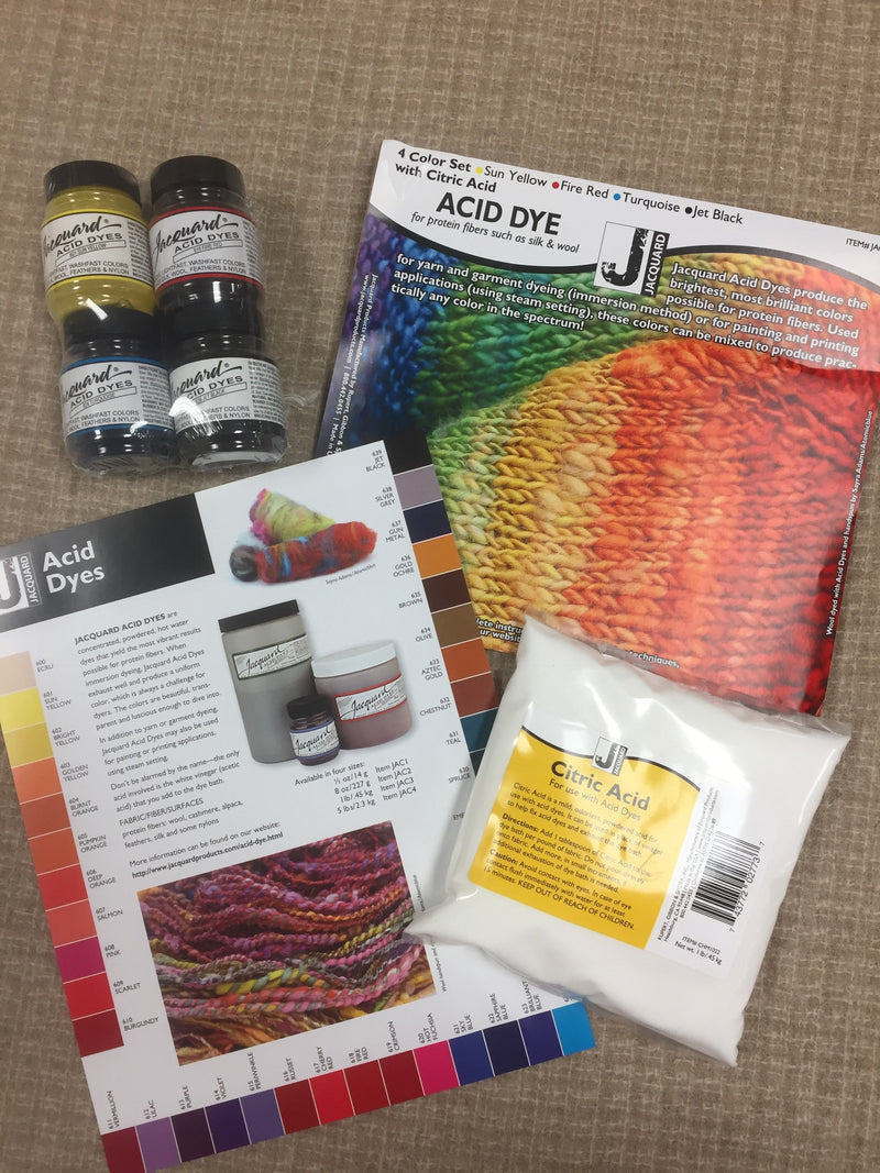 Acid dye Starter pack
