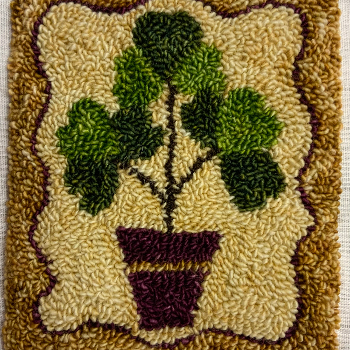 Mini Punch Pot of Luck pattern – Searsport Rug Hooking