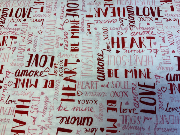 Heart and Soul Cotton Fabric