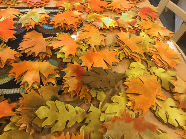 Pre cut Fall Maple Leaves
