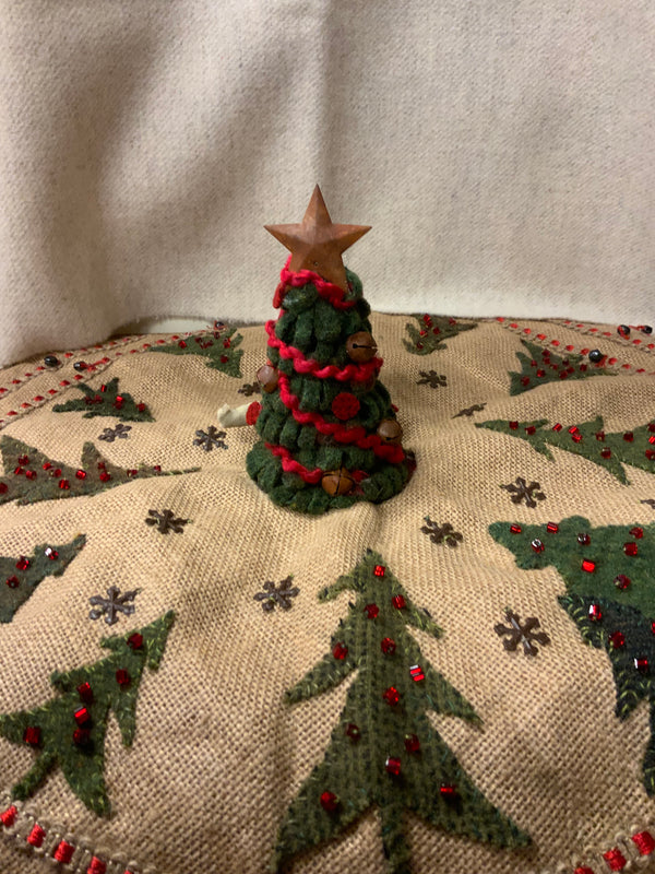 Set of two 5 in Wooly Cone Trees Kit