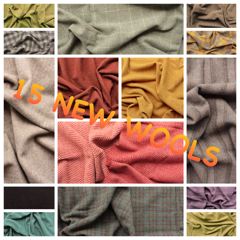 Sample Bundles of 15 NEWEST Wools
