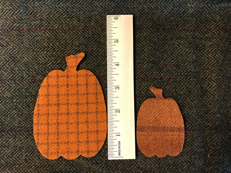 Pre Cut Small Pumpkin Shapes