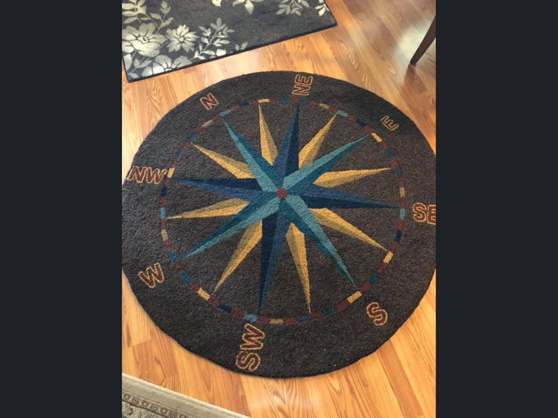 Compass Rose – Searsport Rug Hooking