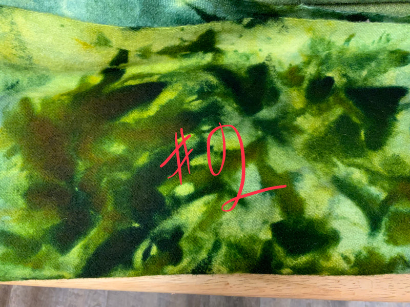 Dyed Green wool #2