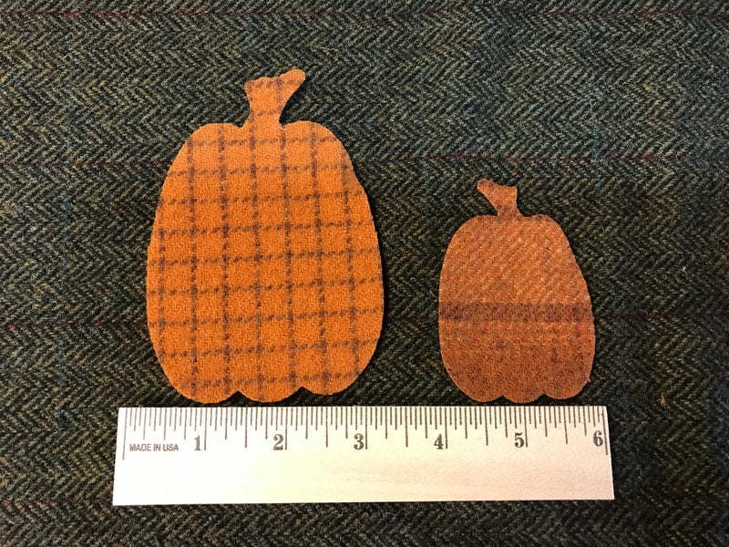 Pre Cut Small Pumpkin Shapes