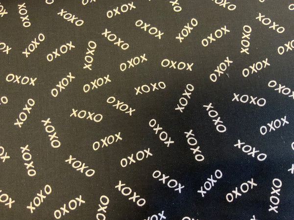 XOXOXO Cotton Fabric