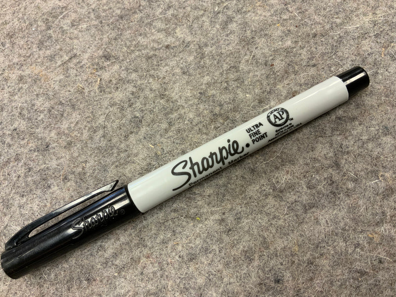 Sharpie Black Ultra Fine Tip Permanent Markers