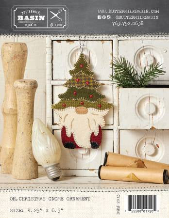 Oh Christmas Gnome Ornament