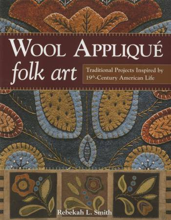 Wool Applidue Folk art