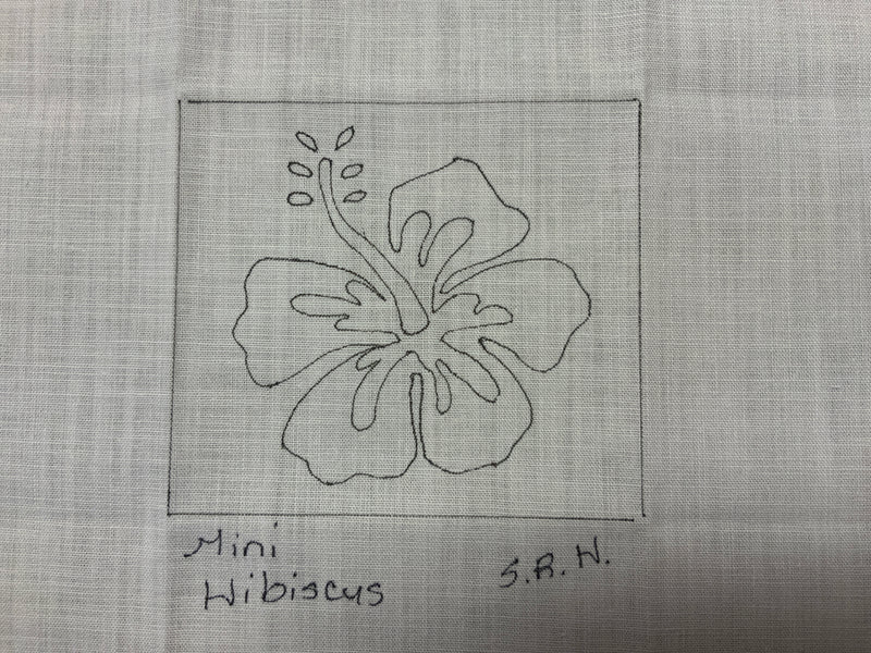 Hibiscus Mini Punch Pattern