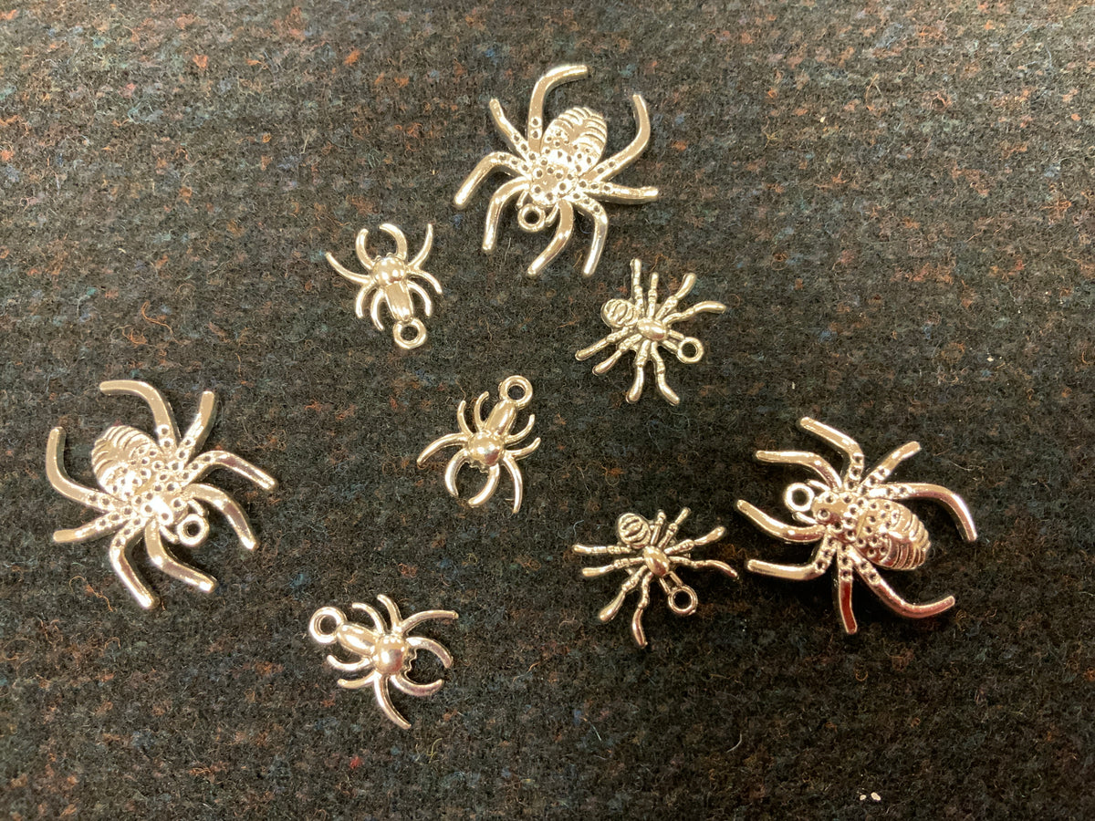 Spider Rug Hooking Patterns Spider Charms – Searsport Rug Hooking