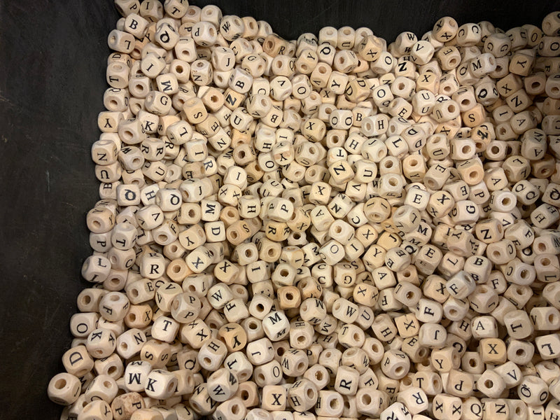 ABC Wooden Beads